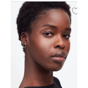 Madewell Demi-Fine Chain Double Stud Earrings Gold with